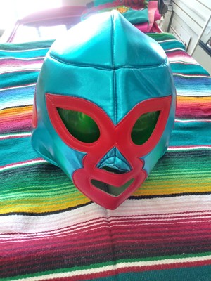 NACHO LIBRE Lucha Libre Wrestling Mask (pro-fit) Costume ...