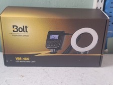 Bolt VM-160 LED Macro Ring Light Automatic-Power 6-Levels Brightness Adjustment