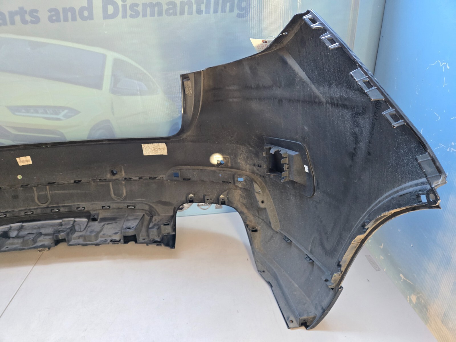 2017 - 2022 MASERATI LEVANTE Q4, SQ4 GRANLUSSO REAR BUMPER COVER OEM USED