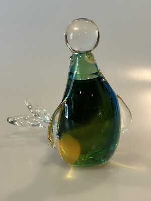 ムラーノ　Vetro Artistico Murano Vetro Artistico Glass Seal With Ball | eBay