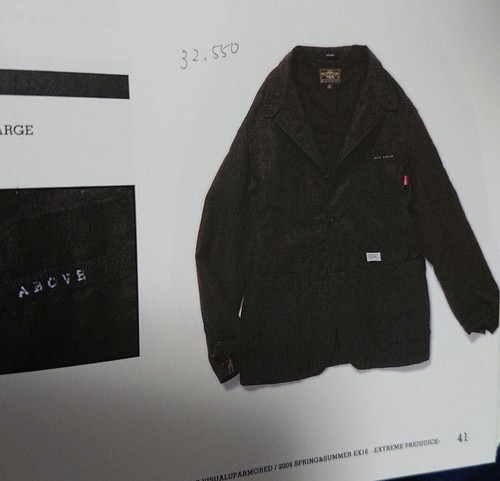 Wtaps McQUEEN JACKET. FORM.HEMCO Men's Cotton Black Outerwear Used from Japan - Picture 6 of 15