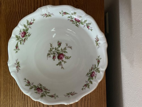 "Johann Haviland China Bávara Mosso Rosa TAZÓN DE VERDURAS Alemania De Colección 8 1/2" - Imagen 3 de 6