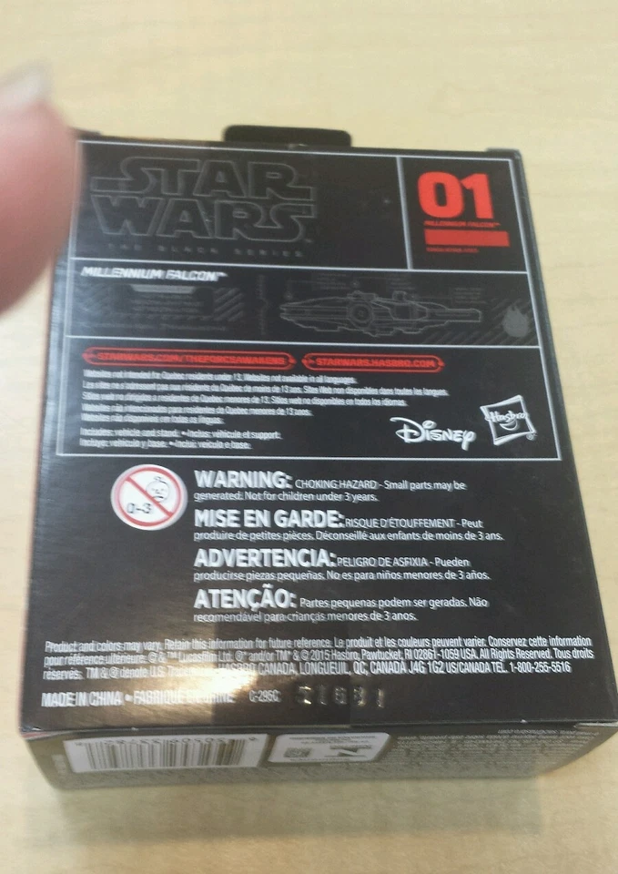 NUEVO HASBRO 2015 Starwars El Despertar de la Fuerza Serie Titanio Halcón Milenario Foto 2 de 2