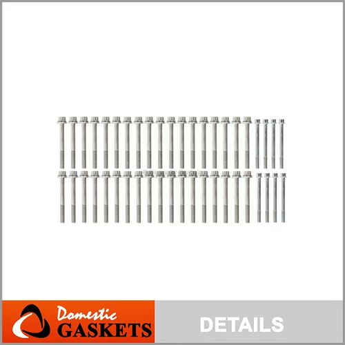 Head Bolts Fit 10-16 GMC Chevrolet 6.6L V8 OHV TC LGH