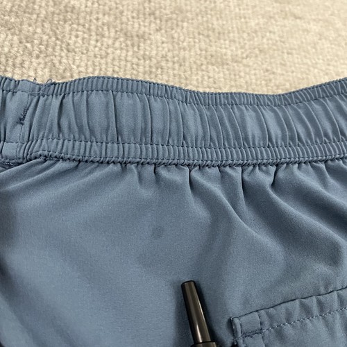 BAMBOO AVE Boundless Shorts Mens Large / 6" Lined Blue Gym Workout Training Run - Picture 9 of 10