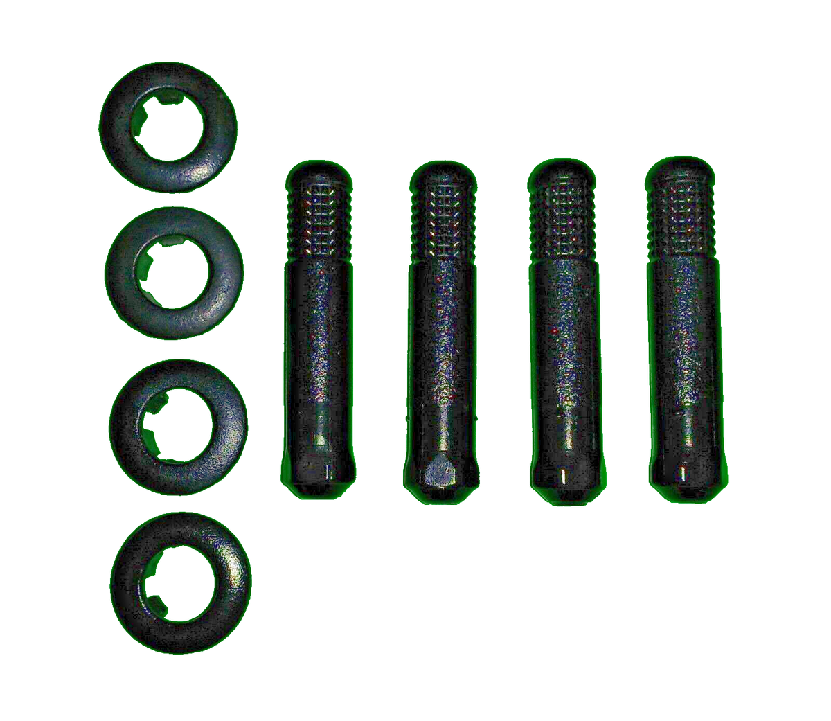 ノドグロ Set of 4 OEM Genuine Honda Accord Door Lock Knob Black with Base