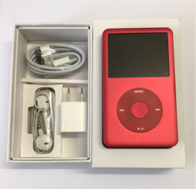 【美品】iPod Classic 第7世代 U2モデルver 256GB Apple iPod Classic 7th Generation Red 256GB U2 Model,MP3 Player