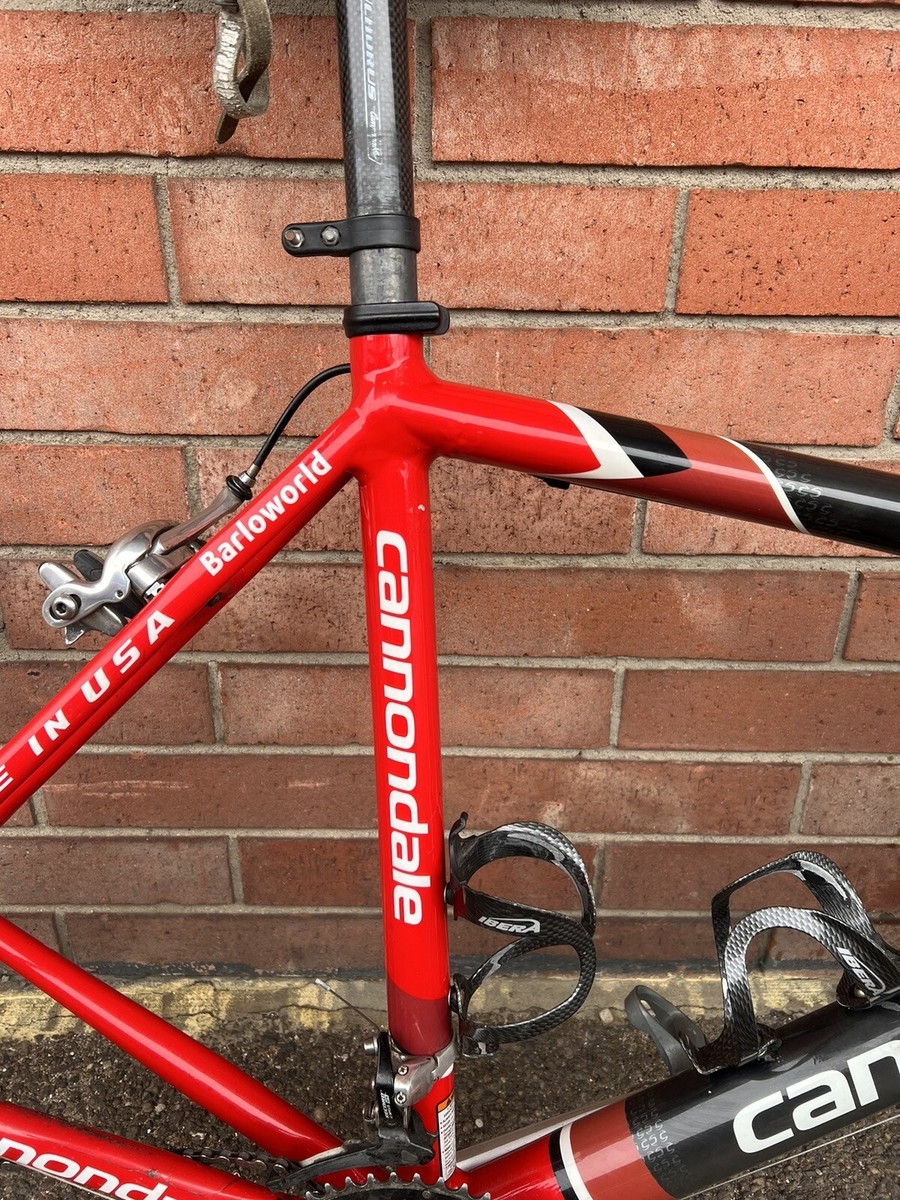 2006 Cannondale Systemsix Barloworld Edition Size 54 Carbon Road