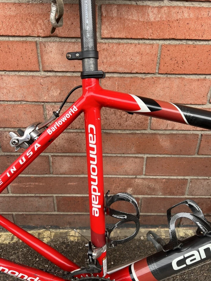 Bicicleta de carretera de carbono Cannondale Systemix Barloworld Edition 2006 talla 54 Foto 4 de 4