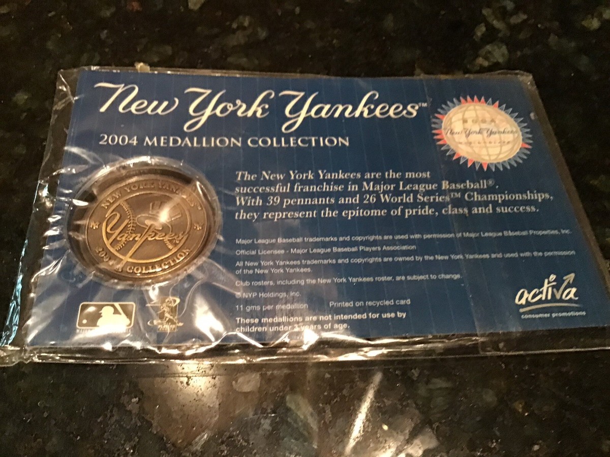 NEW YORK Yankees 2004 Medallion Collection -THE NEXT CENTURY Post