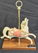 PJs Carousel Collection Parker Style Horse Made in Newbern, Va. VALENTINE Rare!