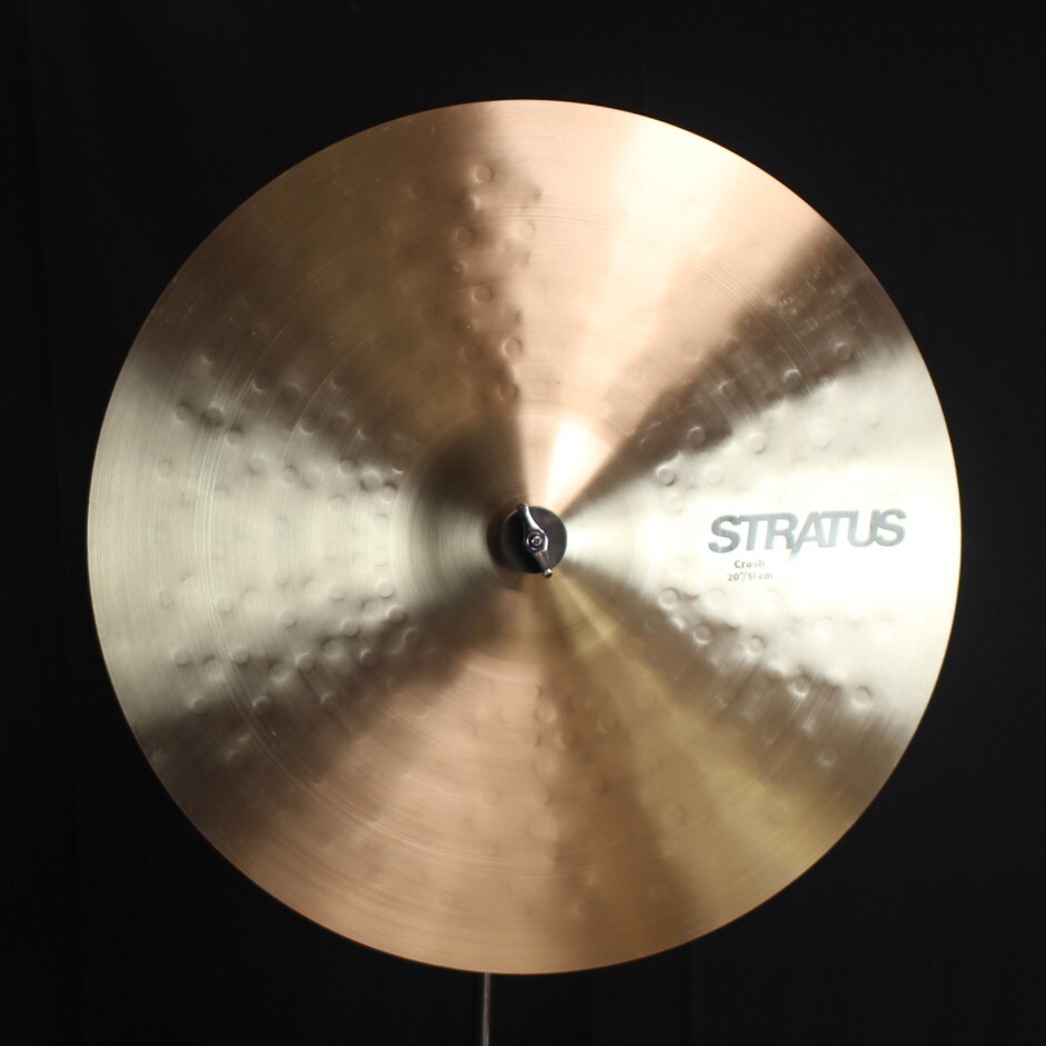 Sabian STRATUS Crash-Becken 19 Zoll (48,3 Cm) | B20 Bronze | Schnell & Kontrolliert Mit Warmem Sound