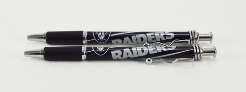 * Set of 2 * NFL Football Click Pens w/ Rubber Grip and Chrome - Pick your team! - 第 24/32 張圖片