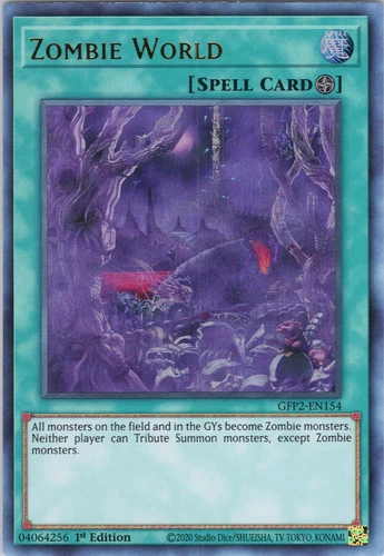 Zombie World NM 1st Ghosts From the Past: The 2nd Haunting (GFP2) YGO