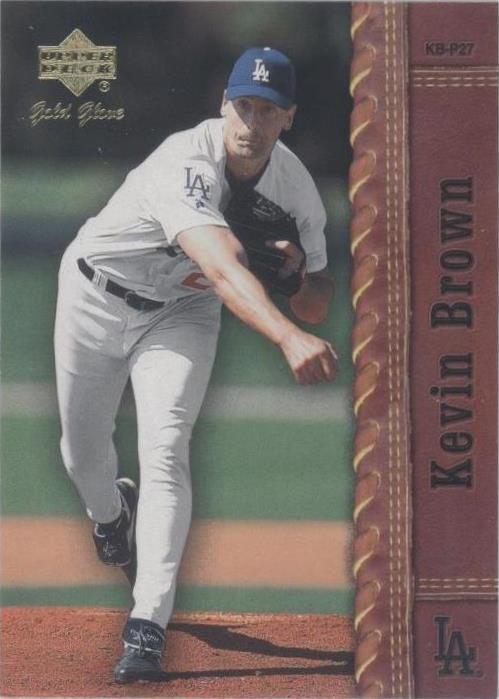 2001 Upper Deck Gold Glove - Kevin Brown #64 - 1 of 1