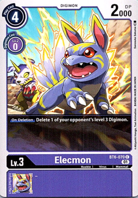 Elecom BT6-070 C Digimon TCG Near Mint