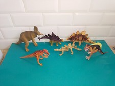 Figurine animaux PVC lot de dinosaures schleich safari toy major stegosaurus