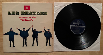 33 FRENCH LP THE BEATLES HELP! ODEON OSX 230 RARE 1st BLUE 33 FRENCH LP THE BEATLES HELP! ODEON OSX 230 RARE 1st BLUE