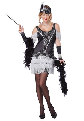Razzle Dazzle Flapper Damenkostüm - groß