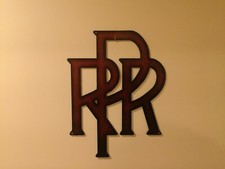 Pennsylvania Railroad PRR Herald Logo Heavy Steel Sign 12.3x16 Cutout New DL