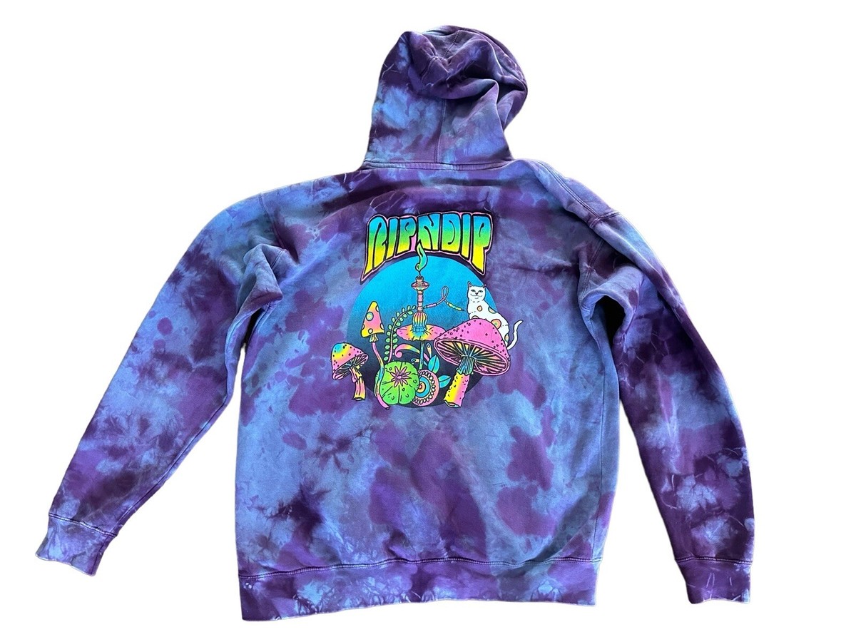 Ripndip Purple Hoodie Graphic Hoodie Psychedelic Hoodie Ripndip