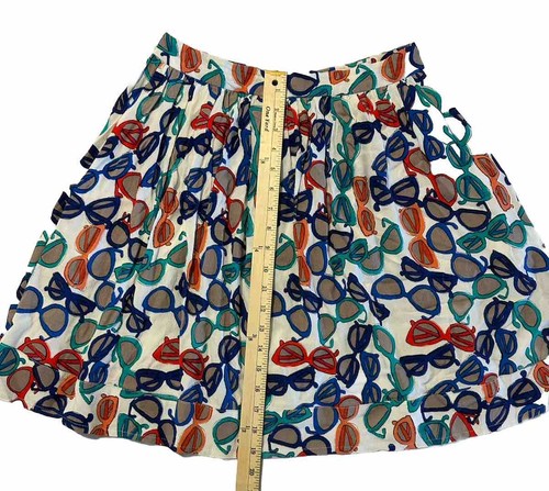 Kate Spade Girls Coreen Sunglasses Novelty Crepe Circle Skirt Sz 14 Multicolor - Picture 5 of 9