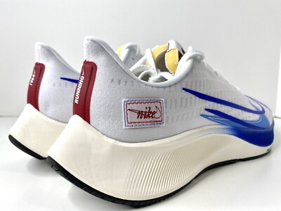 NIKE AIR ZOOM PEGASUS 37 PRM WHITE GAME ROYAL GYM RED SAIL