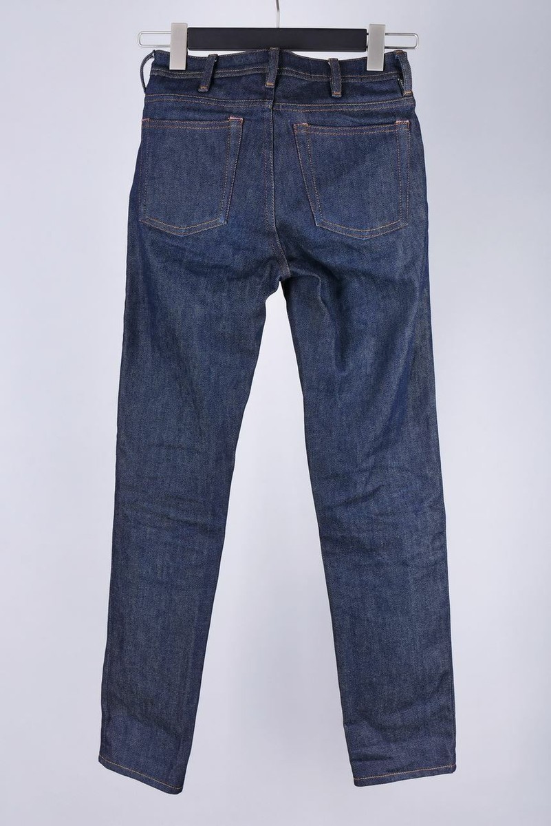 Ladies ACNE Studios South Indigo Classic Straight Jeans Size XS