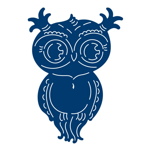 Tattered Lace OWLbert Cute Owl Craft Cutting Die - TLD0646 - FREE UK P&P