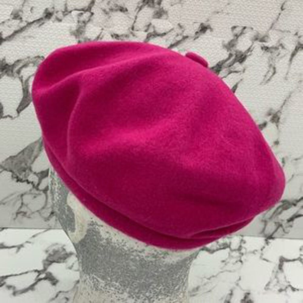 Men's Kangol Wool Jax Beret Hot Pink Hat NWT | eBay