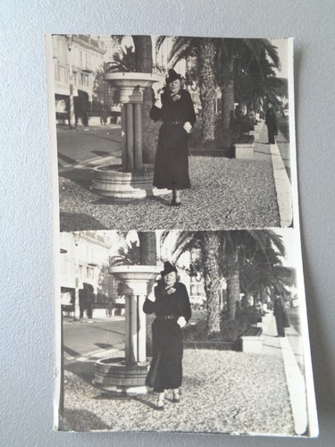 Lot de 11 CPA Cartes postales Femme Bourgeoise Pose PROMENADE DES ANGLAIS NICE - Picture 3 of 11