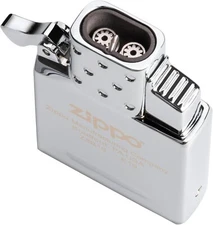 Genuine Zippo Butane Double Jet Torch Lighter Insert Adjustable & Refillable