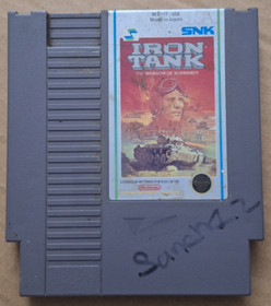 Iron Tank + Rad Racer Nintendo Entertainment System NES Lot Cart Only