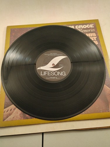 Photographs & Memories - Jim Croce (LP 1974 Lifesong Records CRC) Greatest Hits - Picture 4 of 4