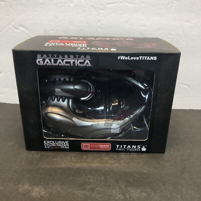 Battlestar Galactica Cylon Raider 5-Inch Vinyl Toy Model - Loot Crate September