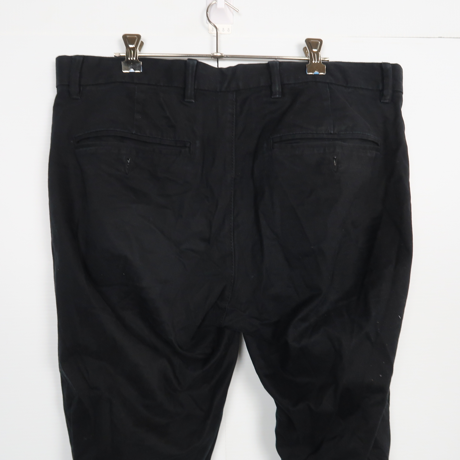 Gap Khakis Mens Pants Size 34 (W36 x L30) Black Straight Leg Pockets