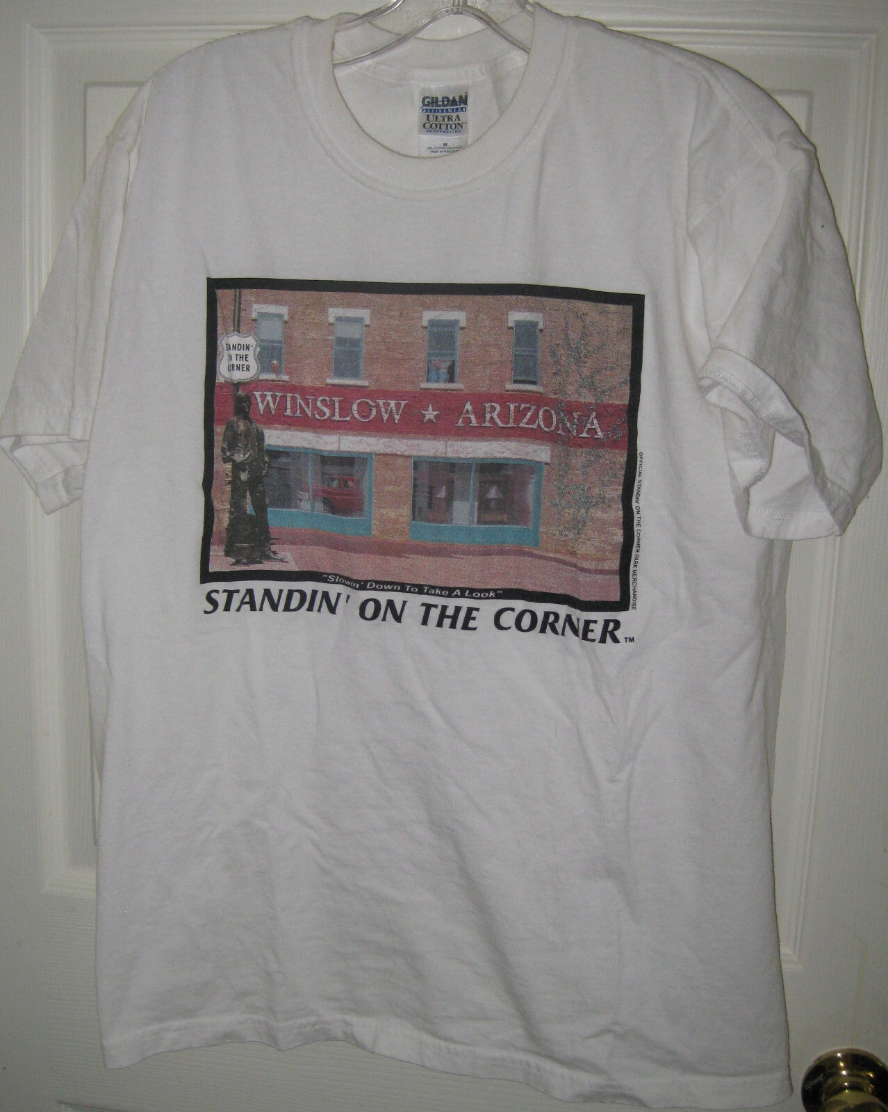 Standin' on the Corner Winslow Arizona T Shirt Size Medium eBay