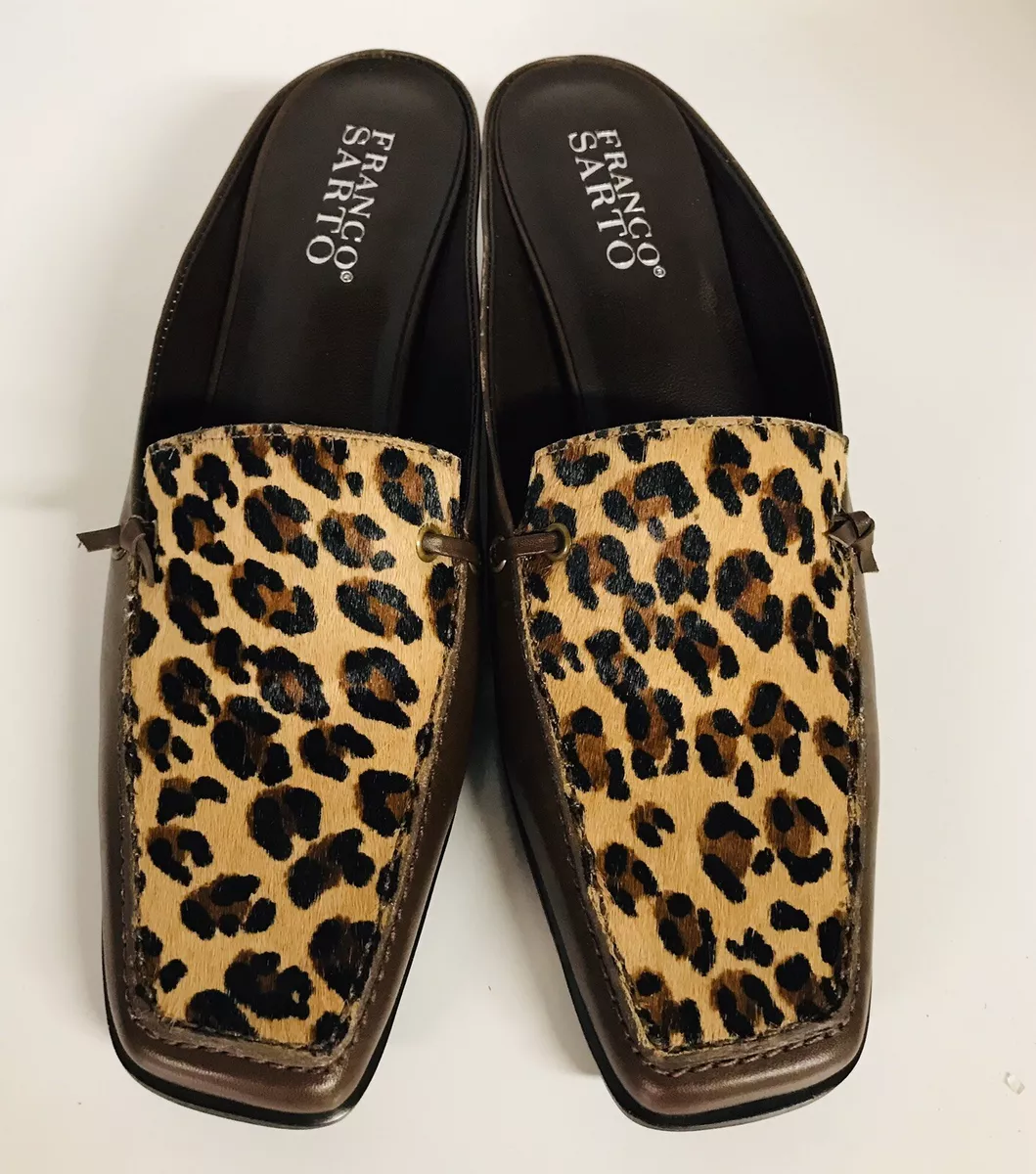 Franco sarto leopard print deals flats