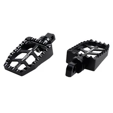 Black Rider Foot Pegs Pedal for Harley 84-2017 Softail Dyna FXD with Male Mount