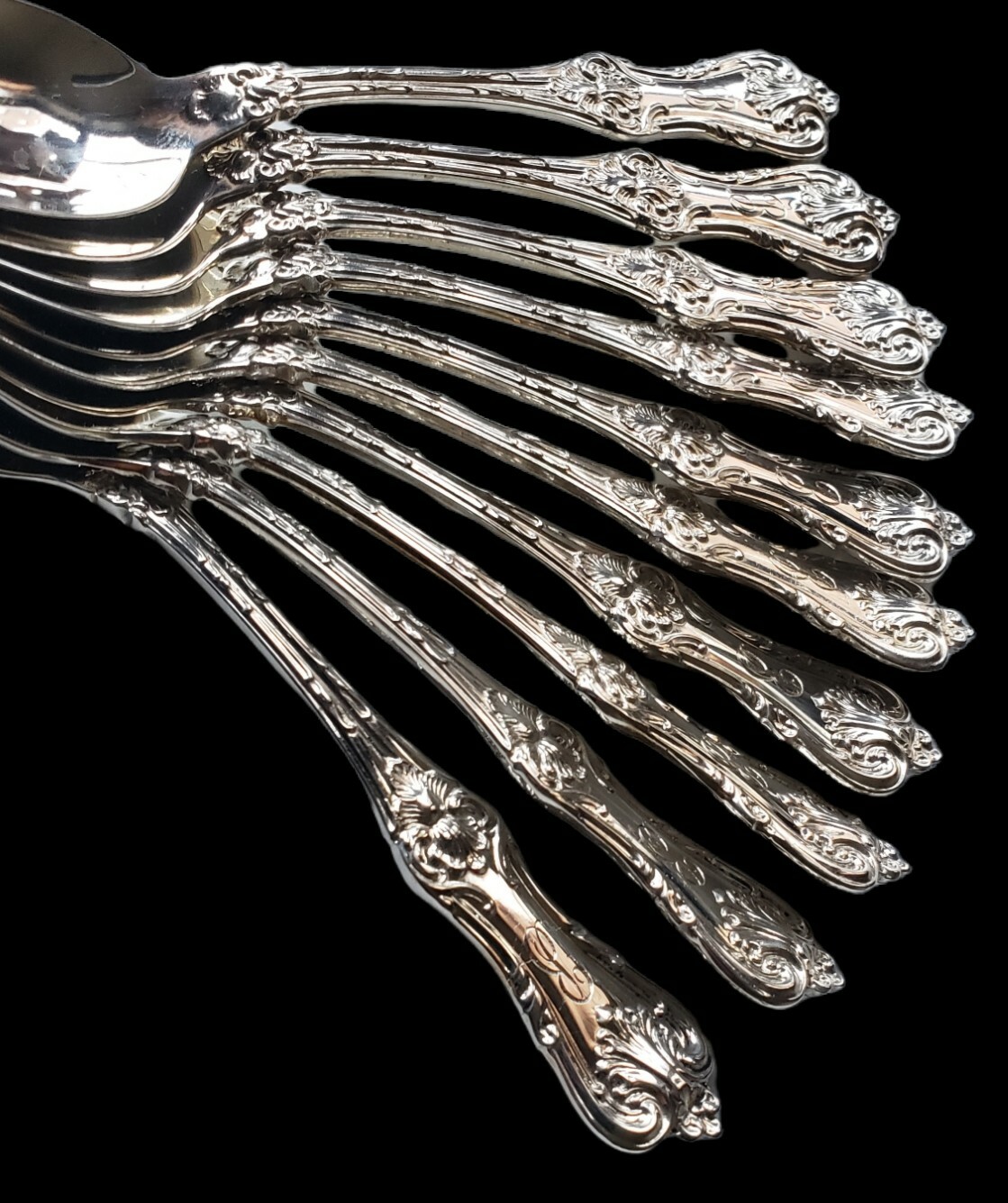 Frank W Smith Sterling Silver Dematisse Silverware Federal Cotillion Edward VII 