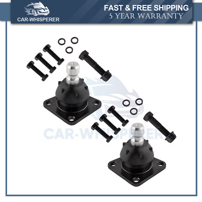 (2) K5263 Suspension Ball Joint - Front Lower For Buick Century Cutlass Ciera
