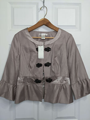 Vertigo Paris NWT Women's Size Medium Top Taupe