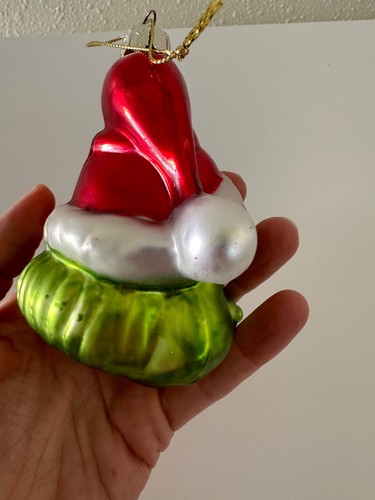 Dr Seuss Grinch Stole Christmas Ornament Glass - Picture 8 of 9