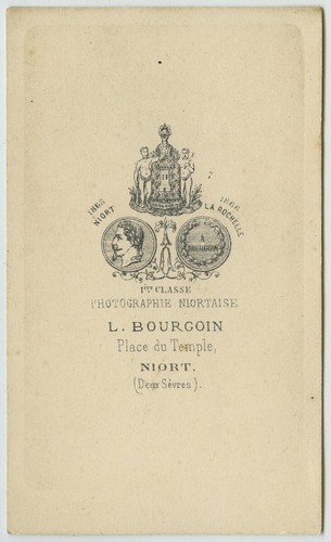 CDV 1860-70 Bourgoin à Niort. Chanteur d'opéra ? Acteur ? Costume italien ? - Picture 2 of 2