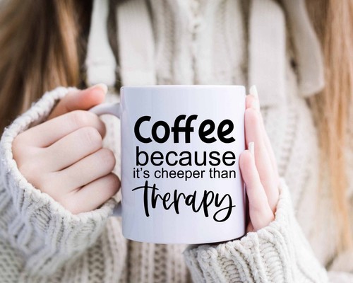 Kaffeeliebhaber mit schrulligem Zitat, Keramik Kaffeebecher 11 Unzen - Bild 45 von 46