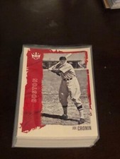 1223-1 2021 Diamond Kings Baseball Joe Cronin Boston Red Sox #4