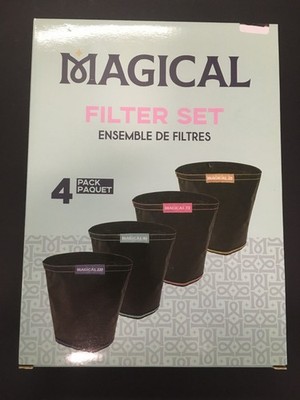 NEW 4 Piece Magical Butter Purify Filters 25, 73, 90 220 Micron