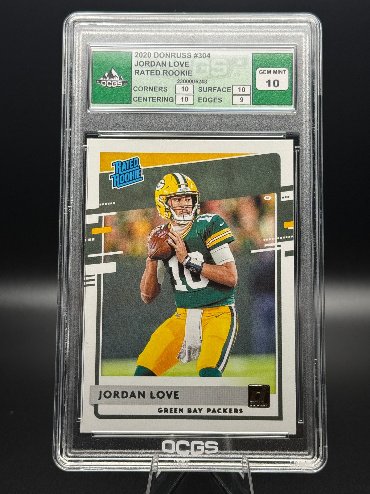 2020 Panini Donruss- Jordan Love #304 (RC)