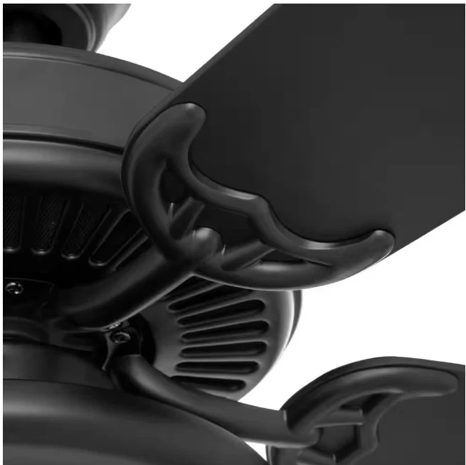 Hampton Bay Trice 52 in. LED Black Ceiling Fan Light Kit - Image 3 of 4