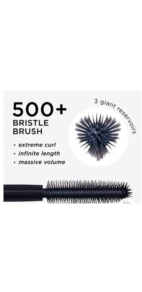 Máscara de pestañas Tarte Maneater IMPERMEABLE, LONGITUD DE VOLUMEN RIZADO Talla Completa ¡Nueva Caja Original! - Imagen 2 de 3